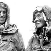 Hillary & Tenzing after summit