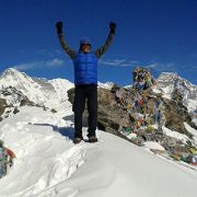 Manju at Gokyo Ri