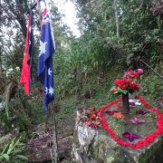 surgeons rock dawn service anzac day trek