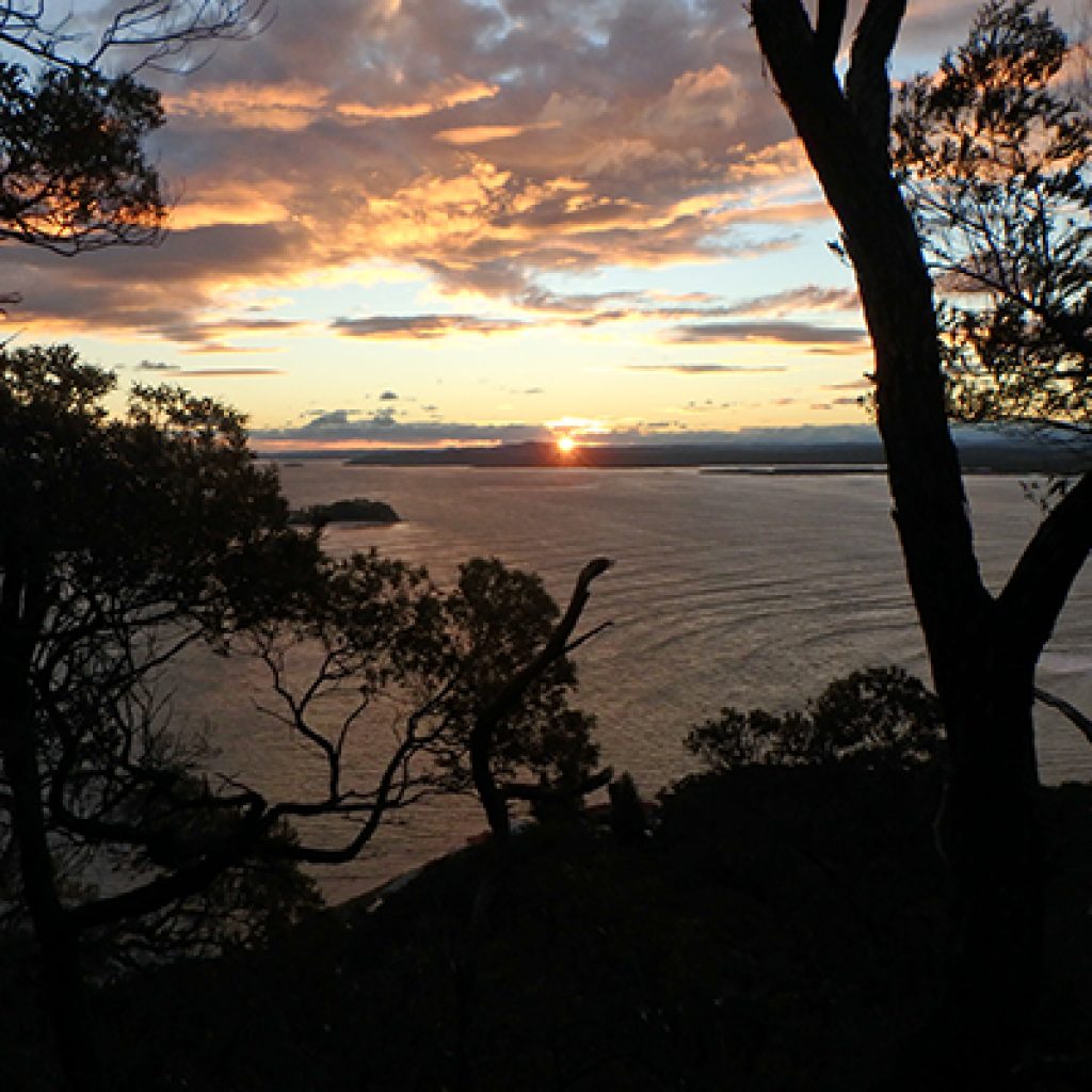 Guided Tomaree Mountain Sunset Tour including summit tasting plate 2017