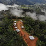 Nauro village drone photo Nauro village drone photo