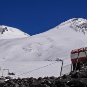 Elbrus from hut